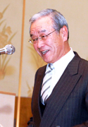 立正佼成会参務　庭野欽司郎先生