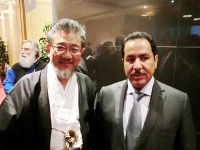 KAICIIDファイサル・ビン=アブドルラフマン・ビン=ムアマアル氏と KAICIIDファイサル・ビン=アブドルラフマン・ビン=ムアマアル氏と