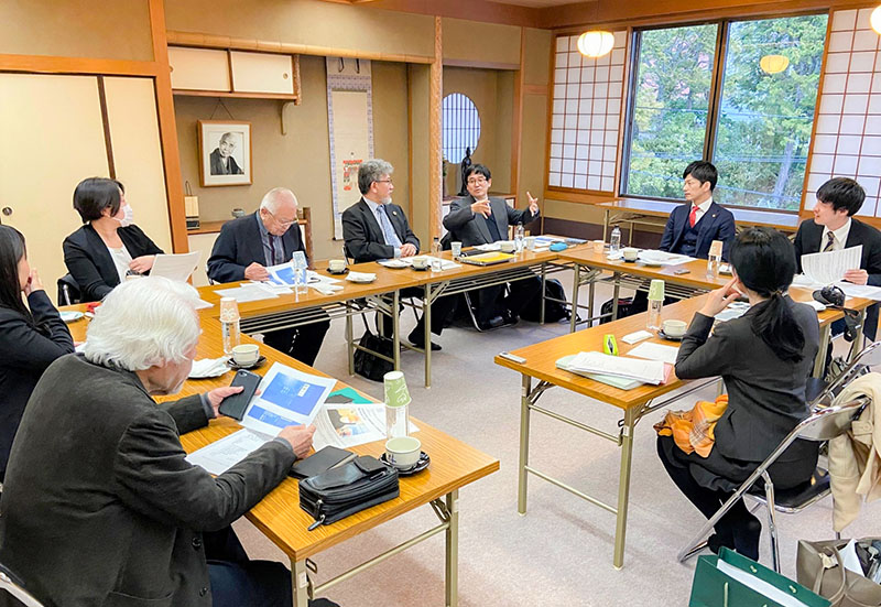 一燈園で開催された第215回JLC会議の様子