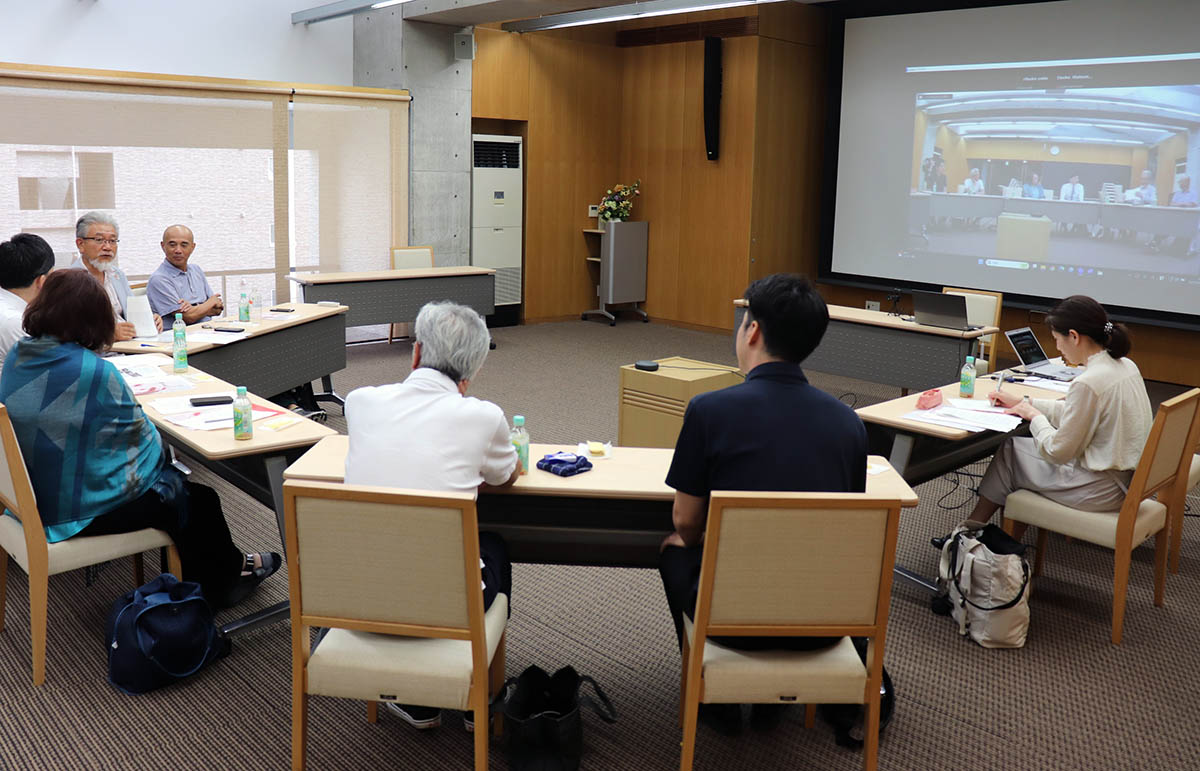  金光教大阪センターで開催された第240回JLC会議の様子