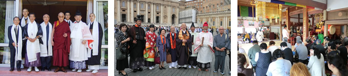 ダライ・ラマ14世と会談、バチカンを訪問、東日本大震災の被災地で慰霊祭