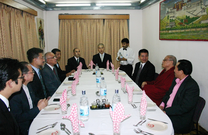 ツェリン・プンツォク宗教・文化大臣主催の夕食会