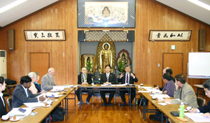 四天王寺で開催されたIARF国際執行理事会