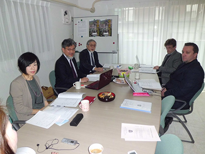 三宅善信代表を中心に開催された神道国際学会理事会 三宅善信代表を中心に開催された神道国際学会理事会