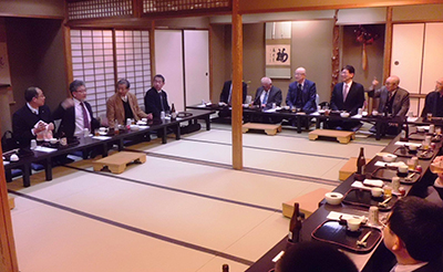 国際宗教同志会平成26年度納会 国際宗教同志会平成26年度納会
