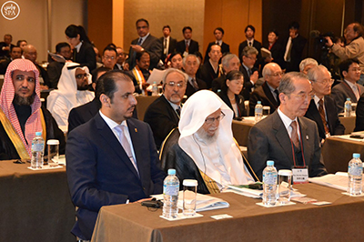 この会議の様子はサウジアラビアの国営テレビでも報道された この会議の様子はサウジアラビアの国営テレビでも報道された
