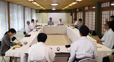 むつみ会本部で開催された第196回JLC会議 むつみ会本部で開催された第196回JLC会議