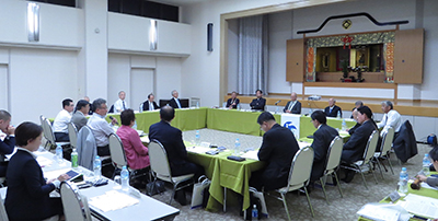 妙心寺で開催されたWCRP日本委員会理事会 妙心寺で開催されたWCRP日本委員会理事会