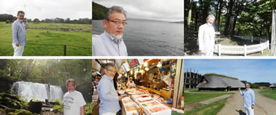 縄文環状列石、十和田湖畔、キリストの墓、奥入瀬渓流、青森魚菜市場、三内丸山遺跡