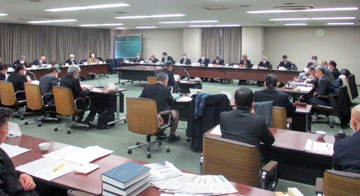 白熱した審議が行われた金光教第59回通常教団会の様子