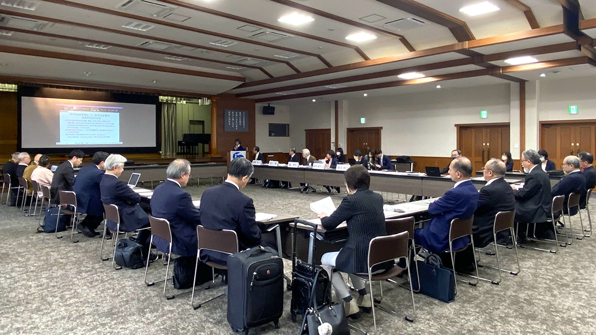 浄土宗宗務庁で開催されたWCRP日本委員会の平和大学講座