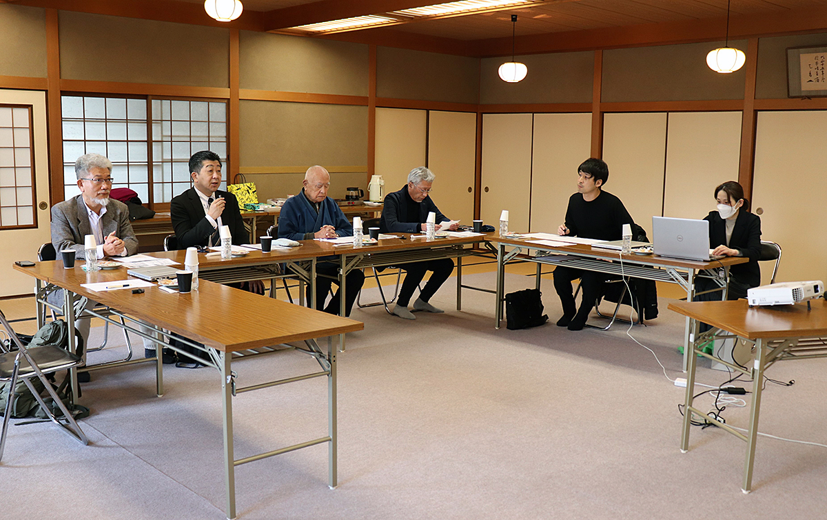 一燈園で開催されたJLC会議に出席した三宅善信師