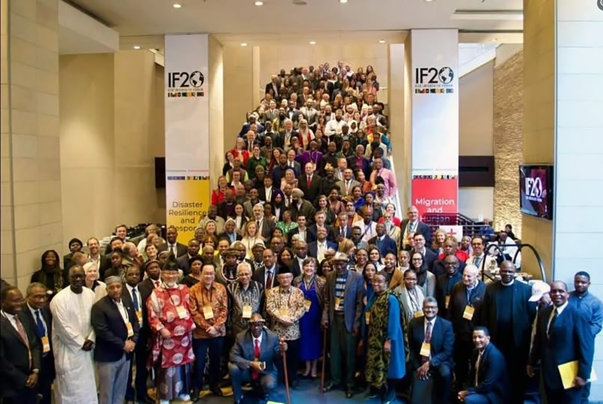 南アフリカで開催されたG20諸宗教フォーラム2025の記念写真