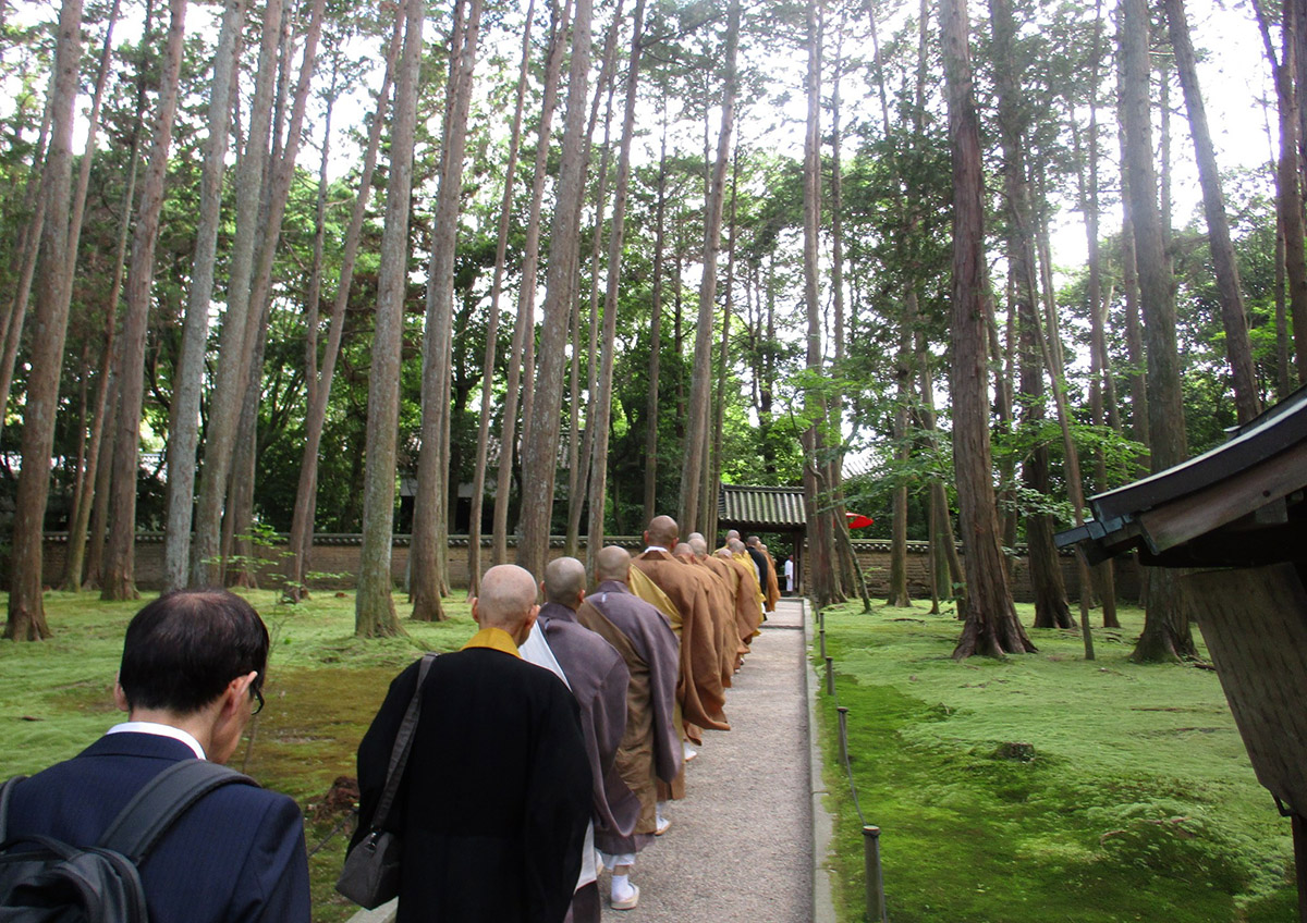 唐招提寺で厳修された開山忌